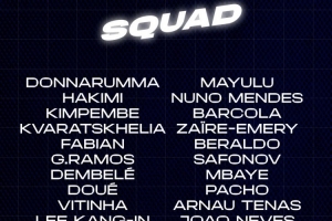 华体会网站-巴黎对维拉名单：登贝莱、阿什拉夫、K77在列，马尔基尼奥斯停赛